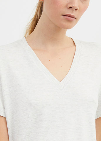 The Knit V-neck T-shirt