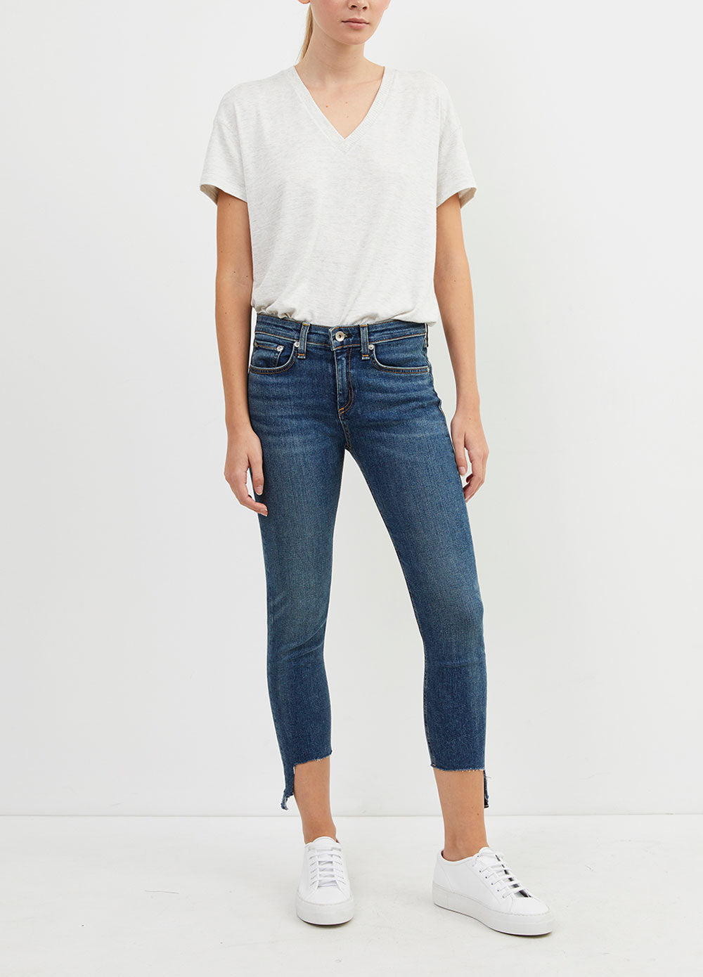 Cate Mid-Rise Ankle Skinny Jeans