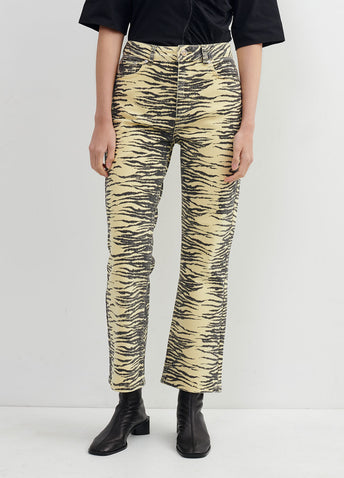 Printed Jeans