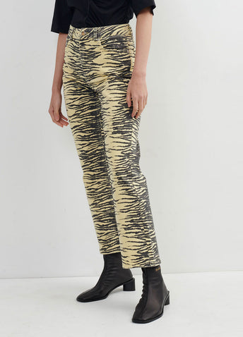 Printed Jeans