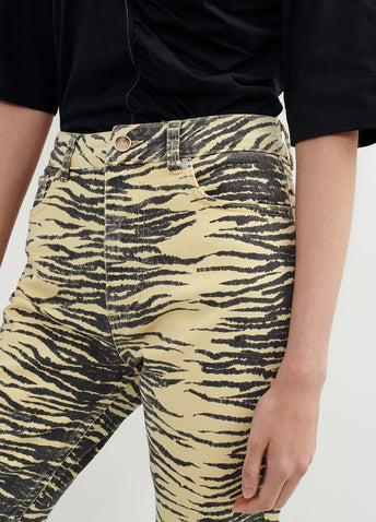 Printed Jeans