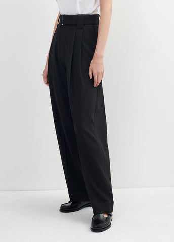 Heavy Crepe Trousers