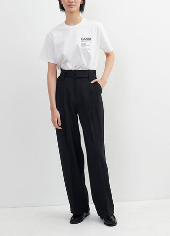 Heavy Crepe Trousers