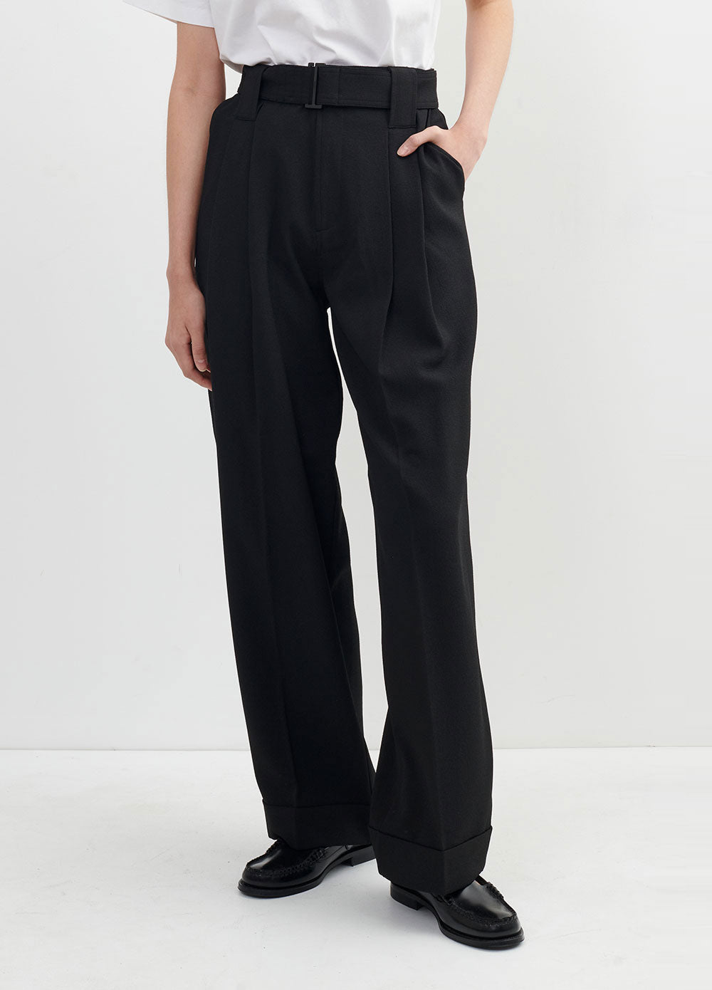 Heavy Crepe Trousers