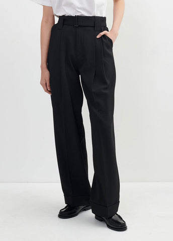 Heavy Crepe Trousers