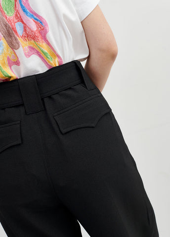 Heavy Crepe Trousers