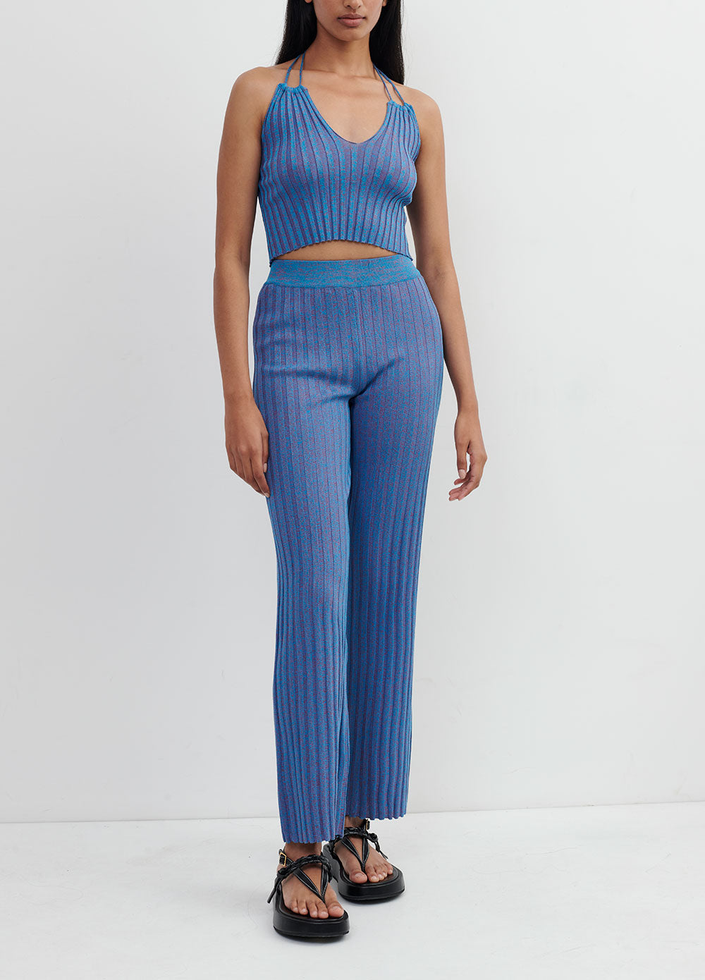 Block Halter Top