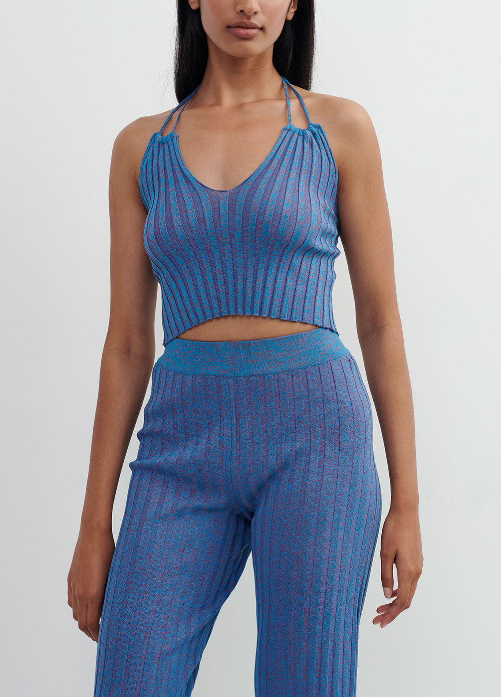 Block Halter Top