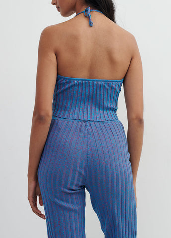 Block Halter Top