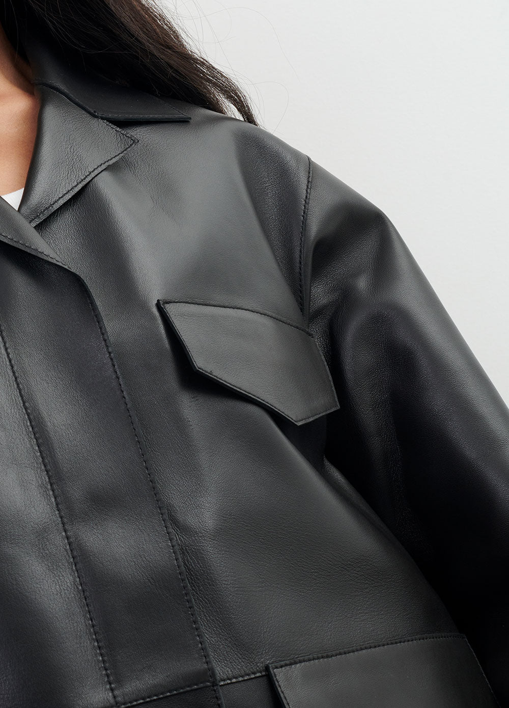 Army Leather Jacket