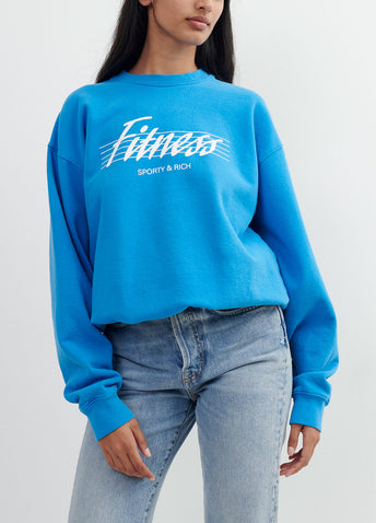 80s Fitness Crewneck Sweatshirt