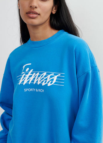 80s Fitness Crewneck Sweatshirt