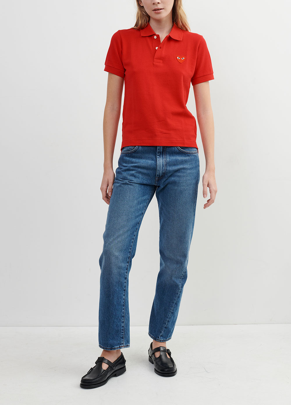 Polo Shirt Comme Des Garcons Quality Comme Des Garçons Play Heart