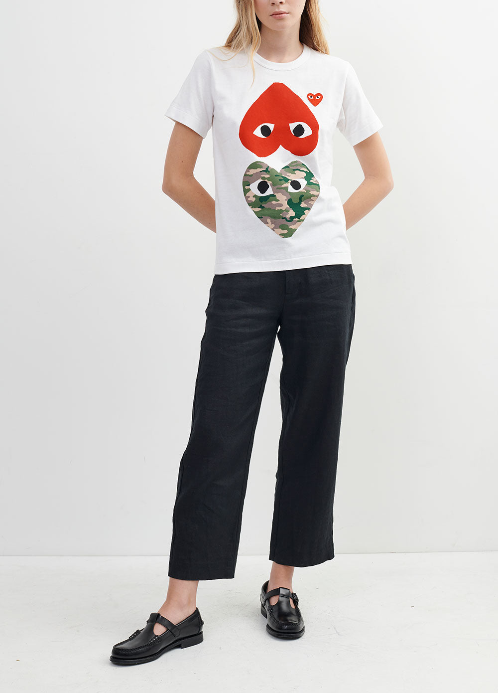 T247 Camo Heart T-shirt