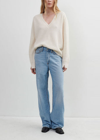 Pierce Cashmere V-neck Sweater