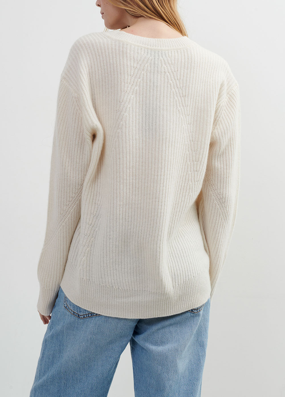 Pierce Cashmere V-neck Sweater