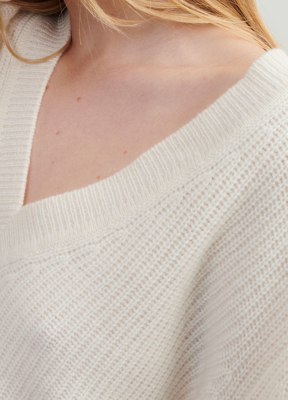 Pierce Cashmere V-neck Sweater