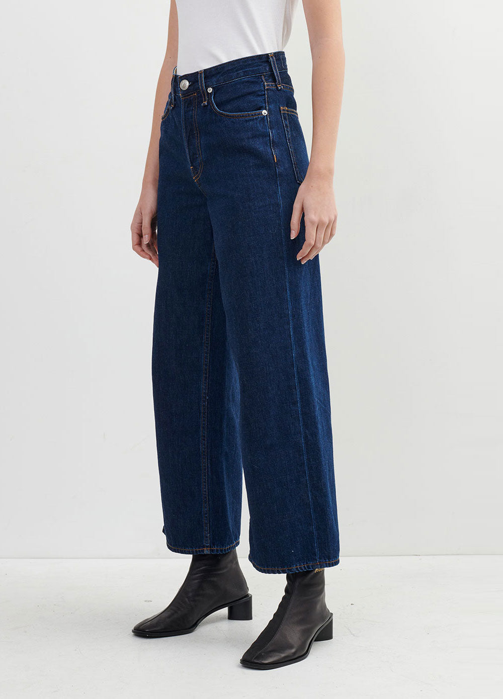 Maya High-Rise Ankle Jeans
