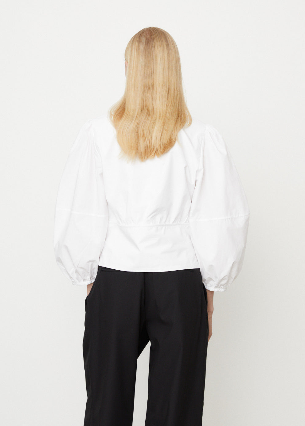 0079 Poplin Corset Top
