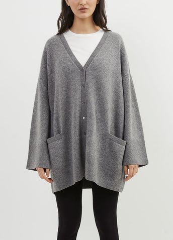 Oversized Cashmere Cardigan