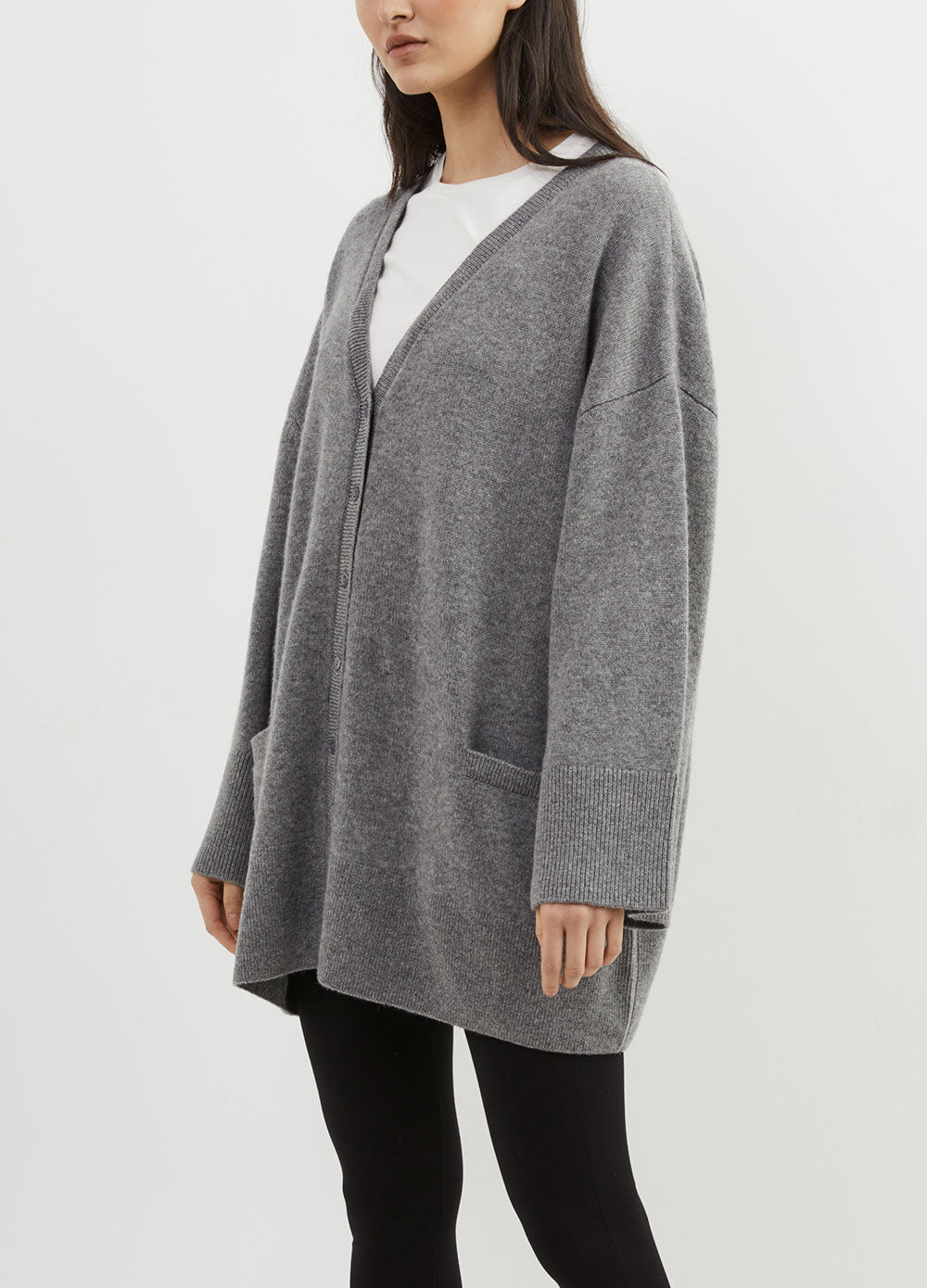 Oversized Cashmere Cardigan
