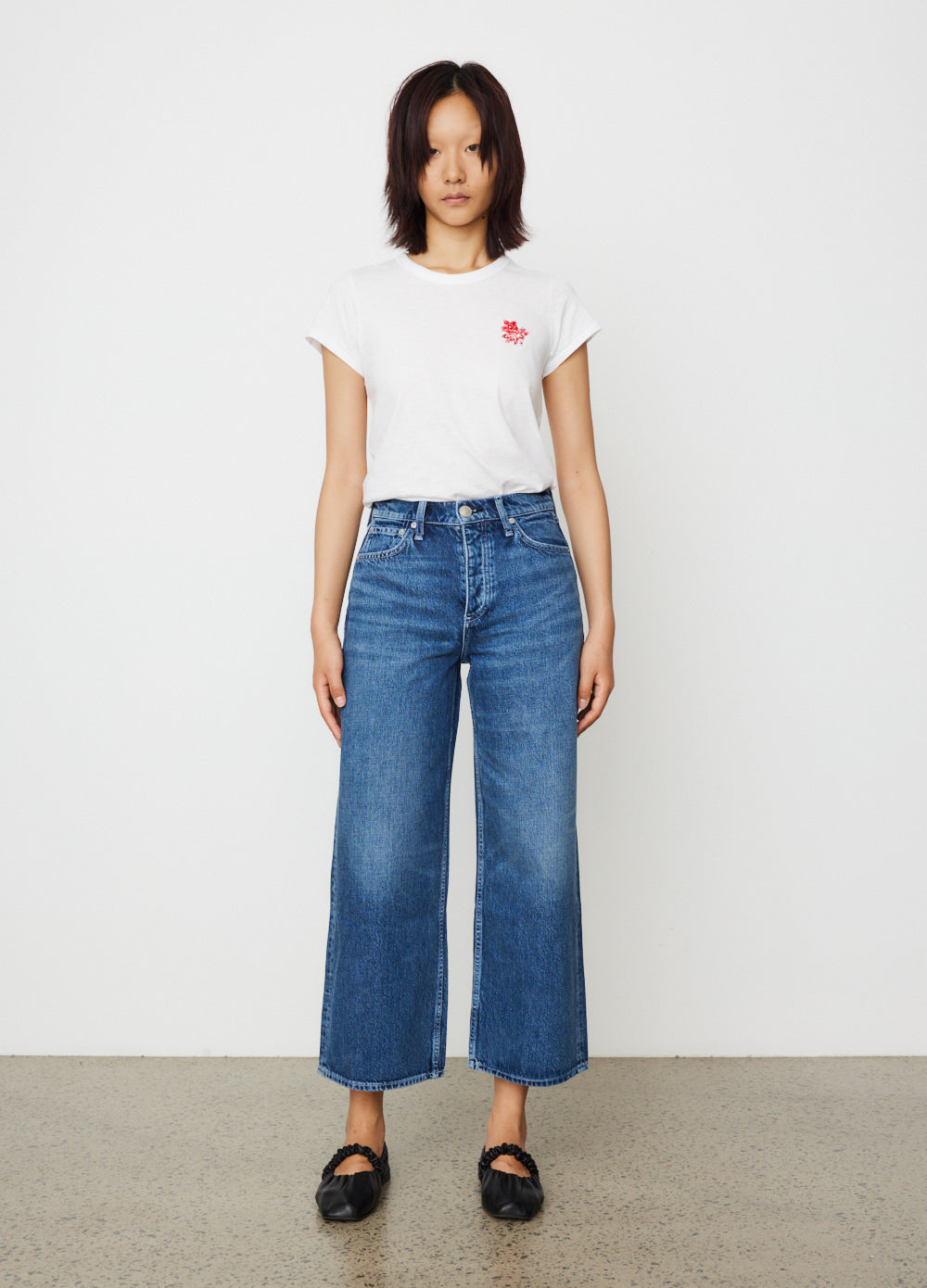 Andi High-Rise Wide Leg Jeans