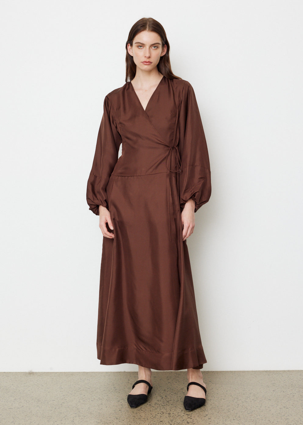 Classico Silk Wrap Dress