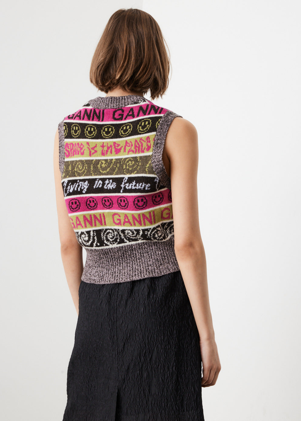 Mix Knit Vest