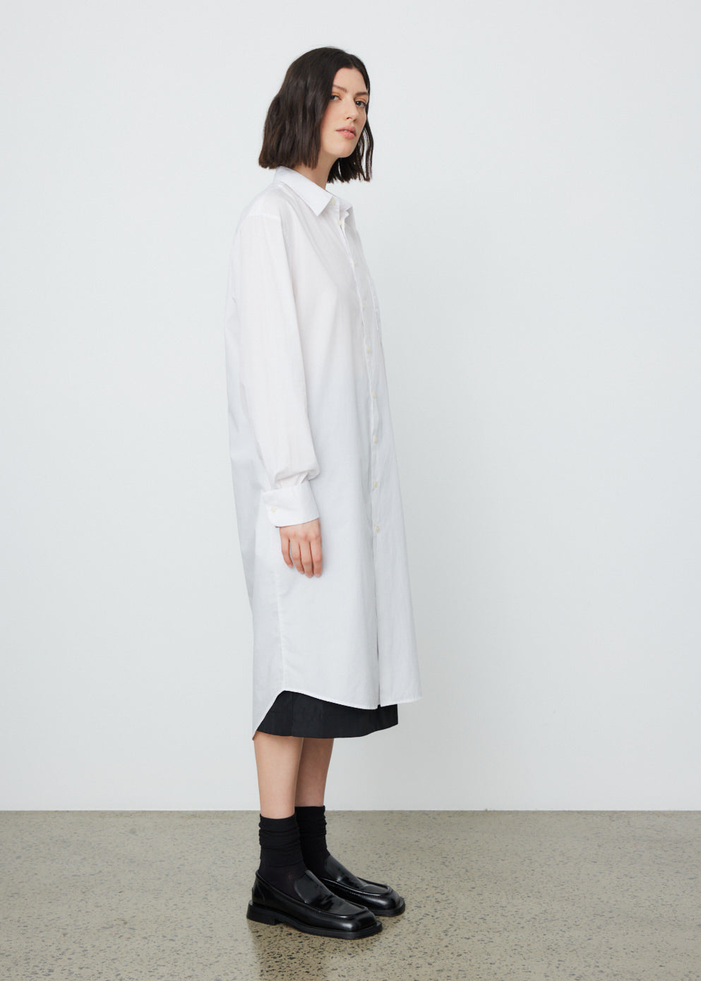 Alpha Organic Shirt Dress
