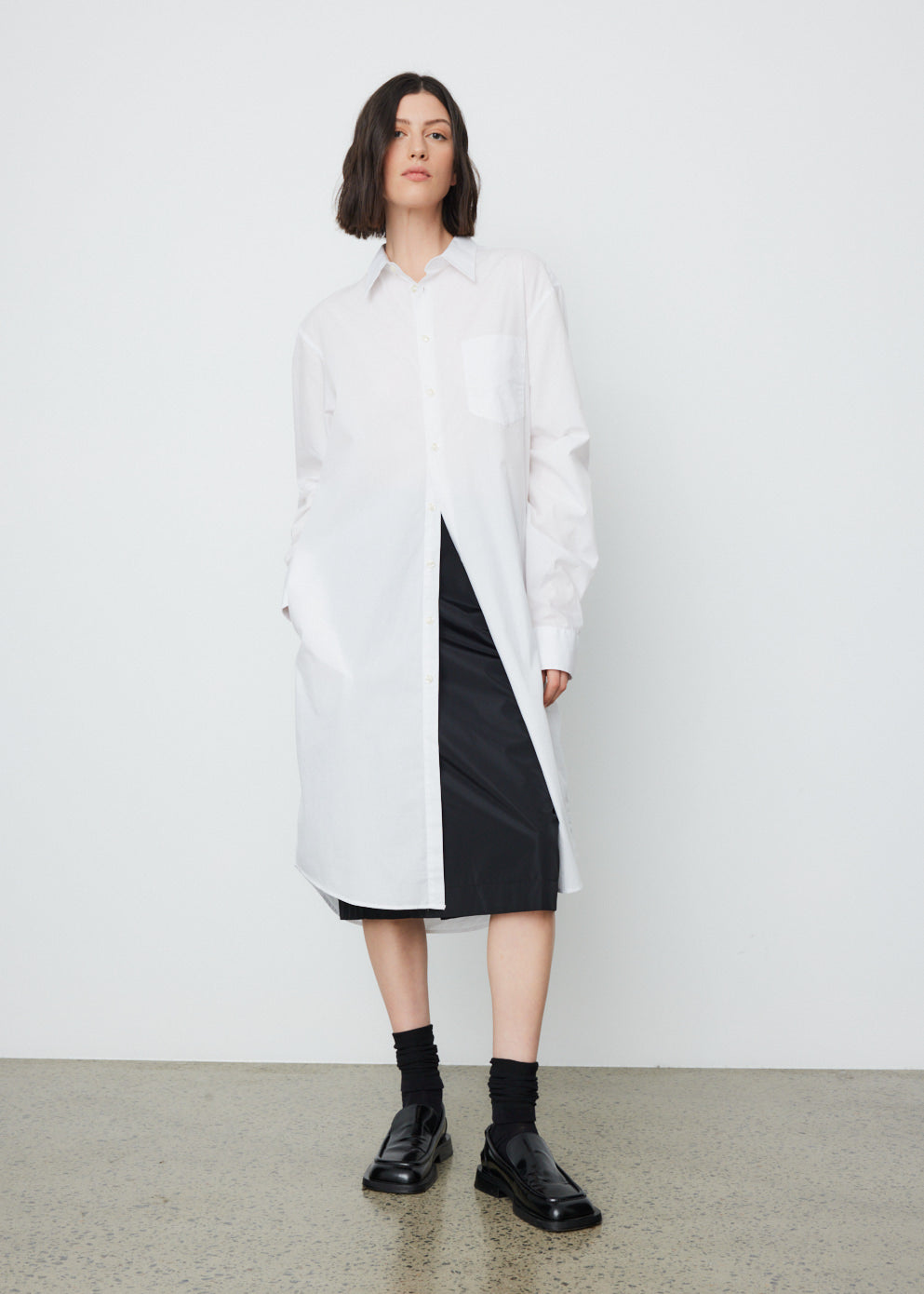 Alpha Organic Shirt Dress
