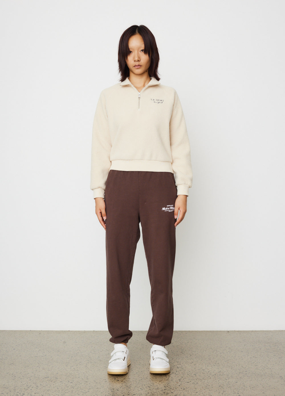 SR Sport Sherpa Quarter Zip Sweatshirt
