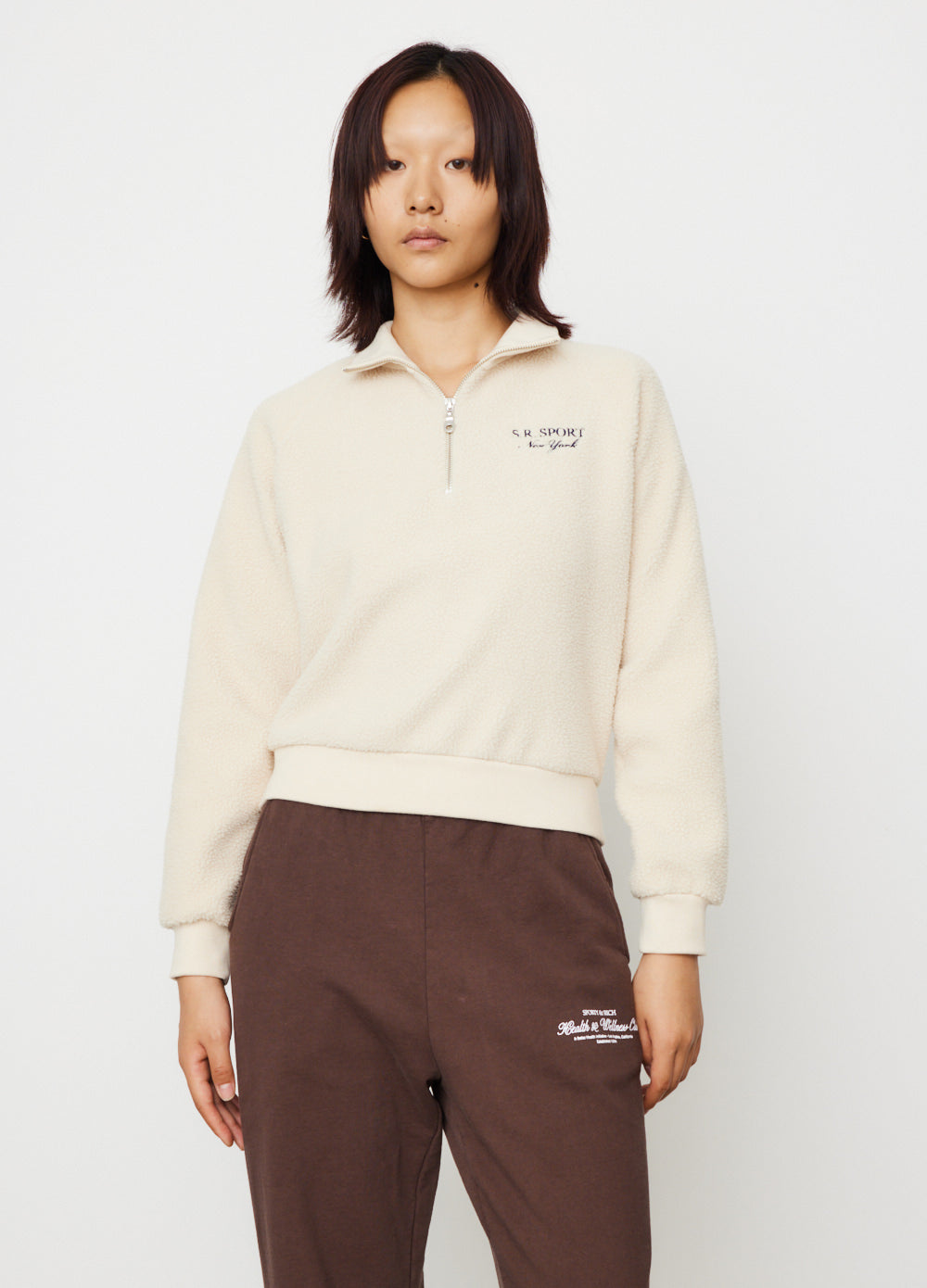 SR Sport Sherpa Quarter Zip Sweatshirt