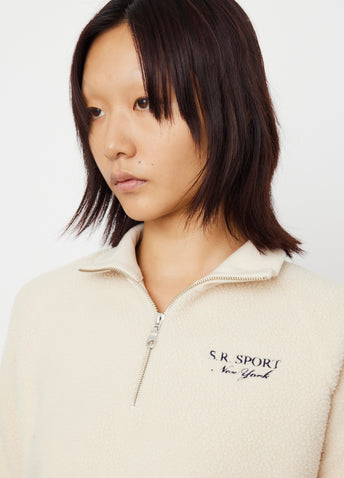 SR Sport Sherpa Quarter Zip Sweatshirt