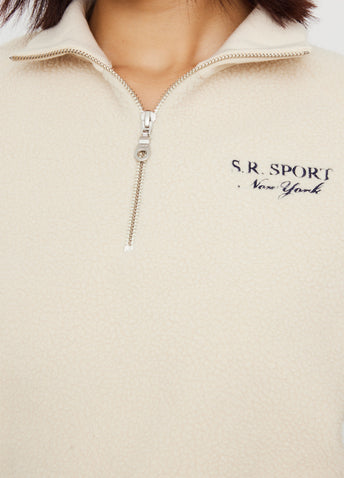 SR Sport Sherpa Quarter Zip Sweatshirt