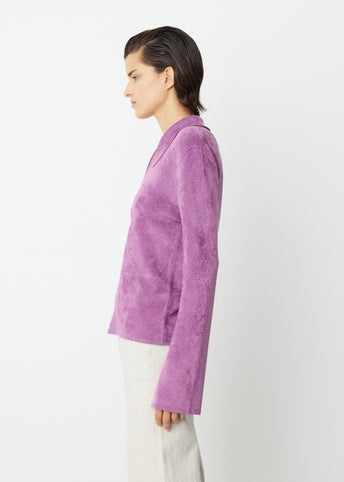 Innez Velour Zip Pullover