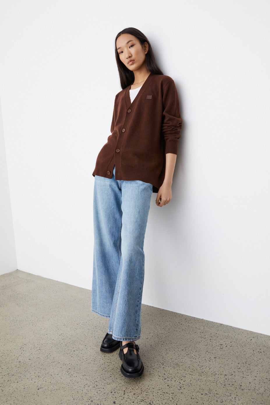 Face Knit Cardigan