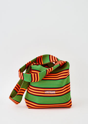 Medium Multicolour Stripe Market Bag