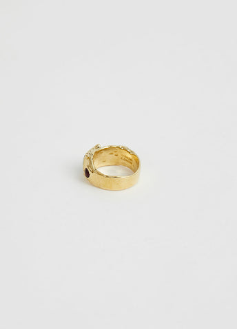 Suede Ring