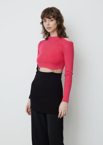 Buckle Back Dress