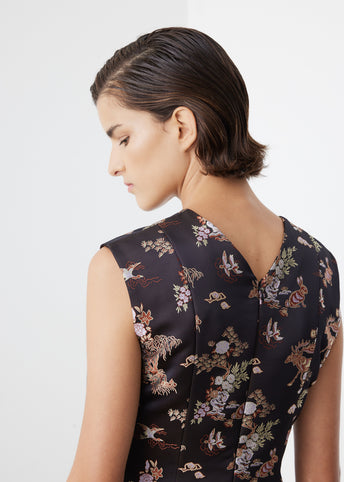 Printed Sleeveless Dress