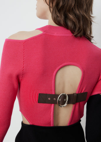 Buckle Back Dress