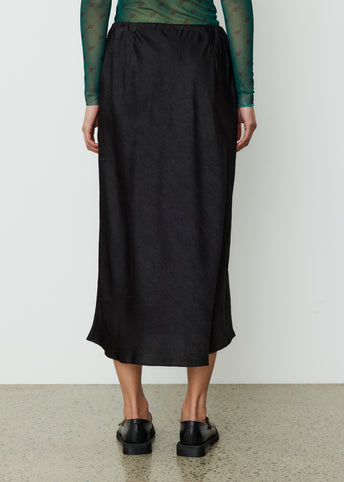 Sallie Satin Skirt