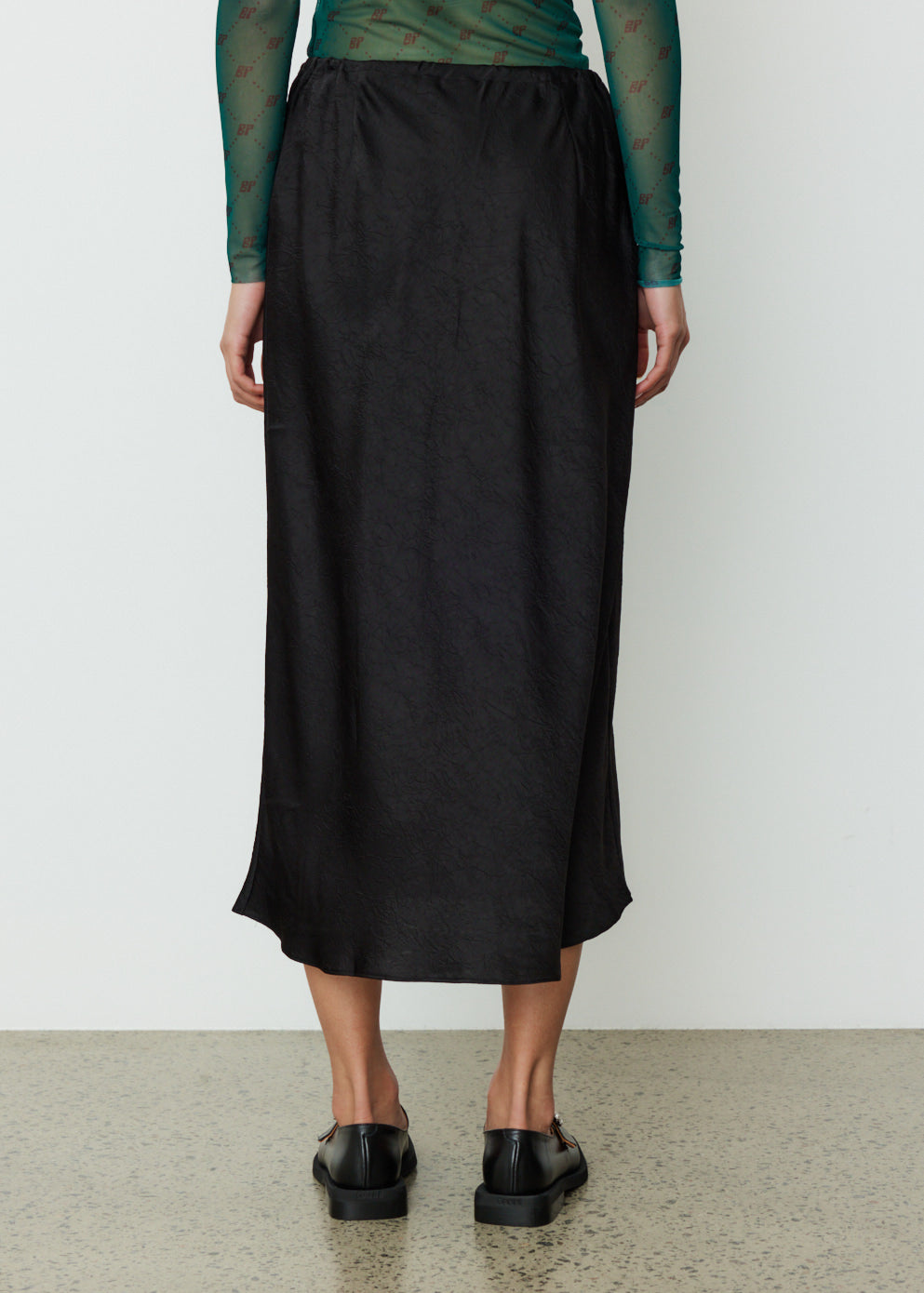 Sallie Satin Skirt