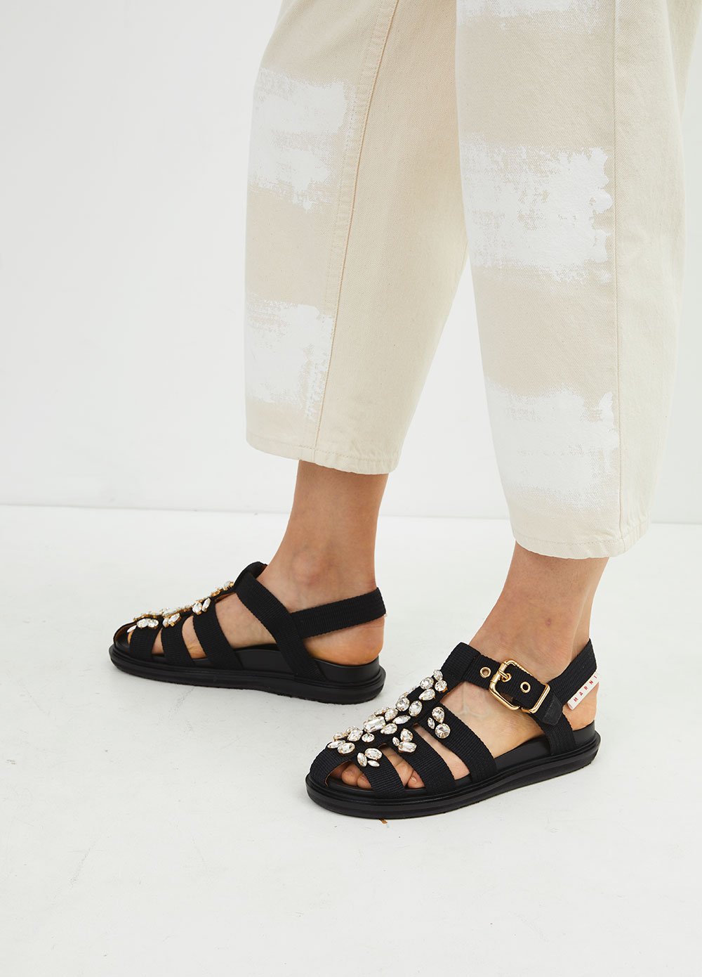 Marni hotsell studded sandals