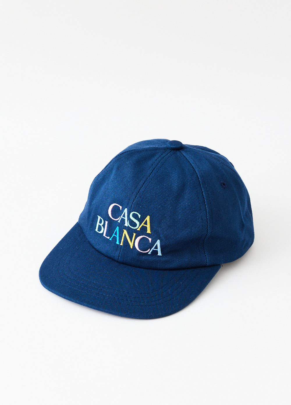 Stacked Logo Embroidered Cap