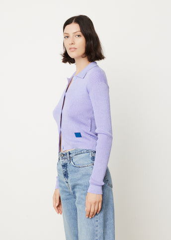 Keat Ribbed Face Cardigan