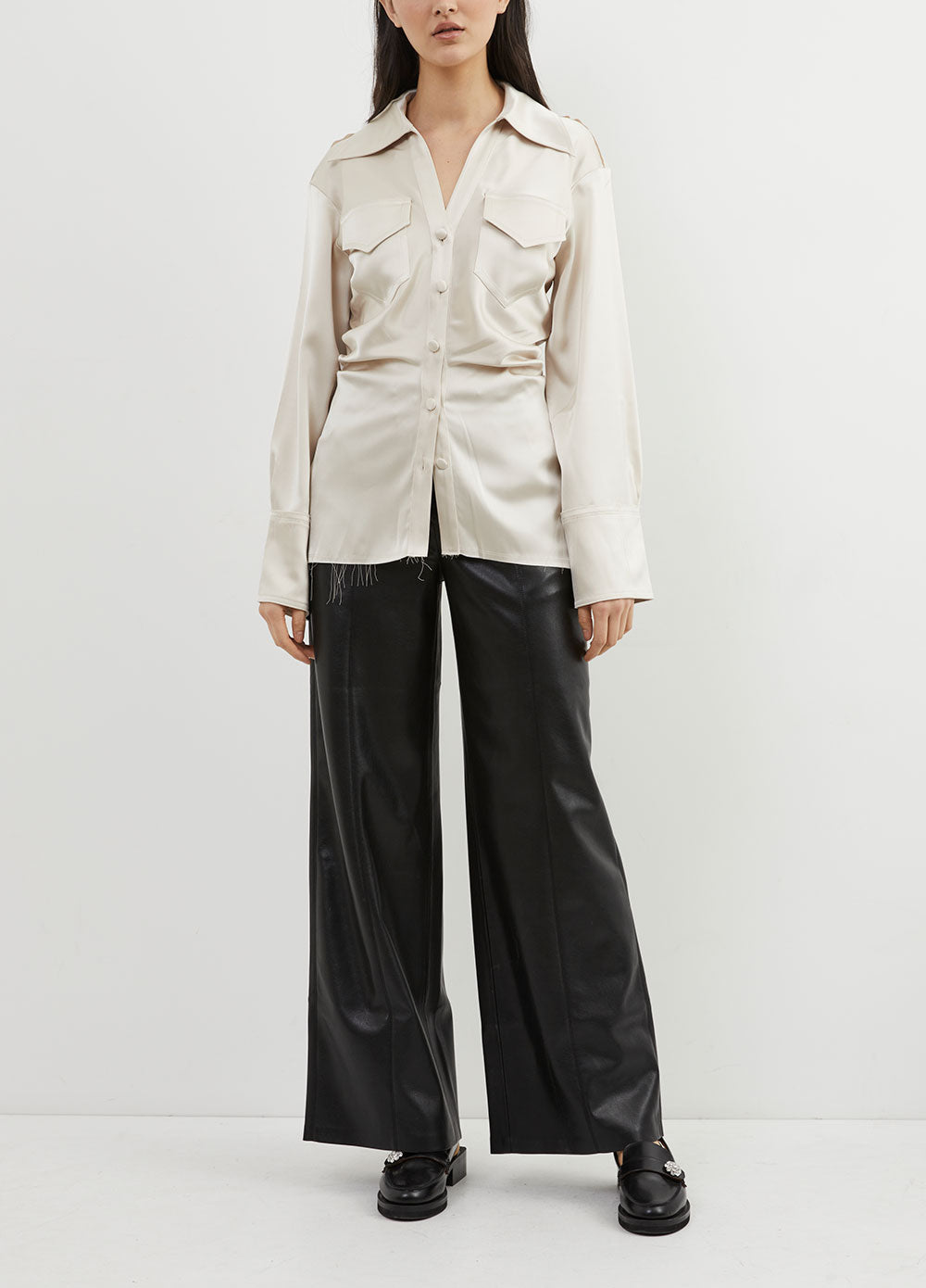 Dale Satin Blouse
