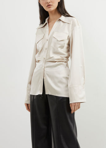 Dale Satin Blouse