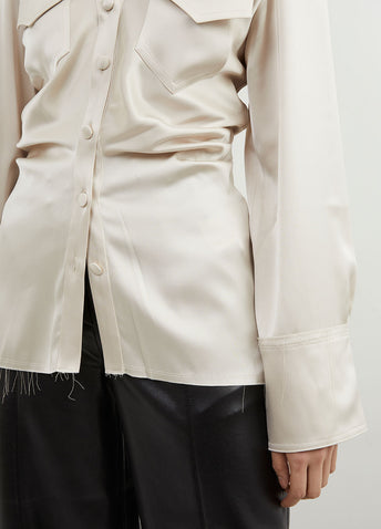 Dale Satin Blouse
