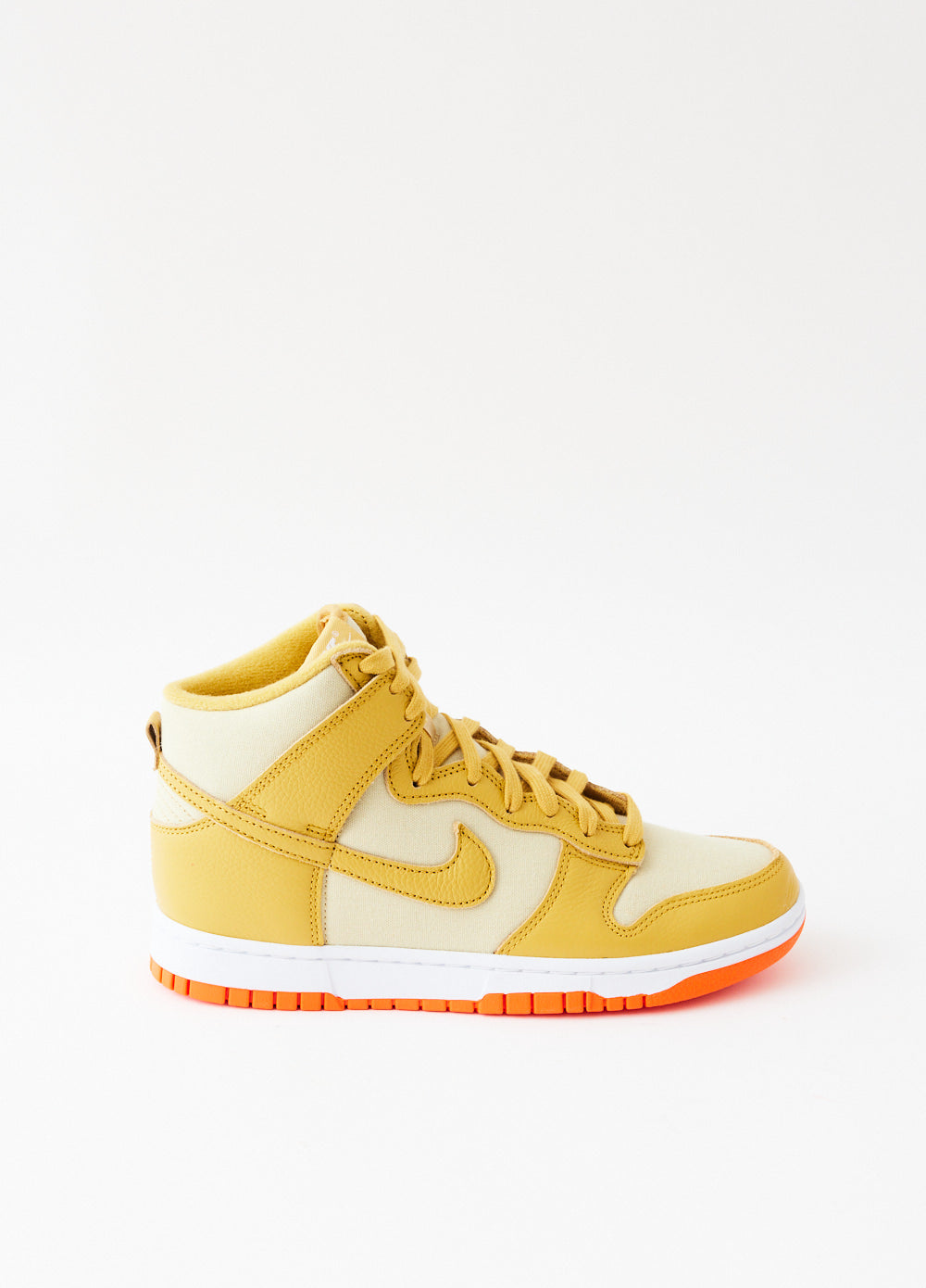 Dunk High Retro PRM 'Gold Canvas' Sneakers